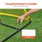 Iron Tube and Polyester Soccer Trainer Rebounder Net, Portable